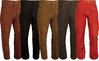 501 Leather Jeans in Genuine Nubuck Leather Pants long-5 colors