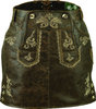 Trachten Womens Leather skirt antique