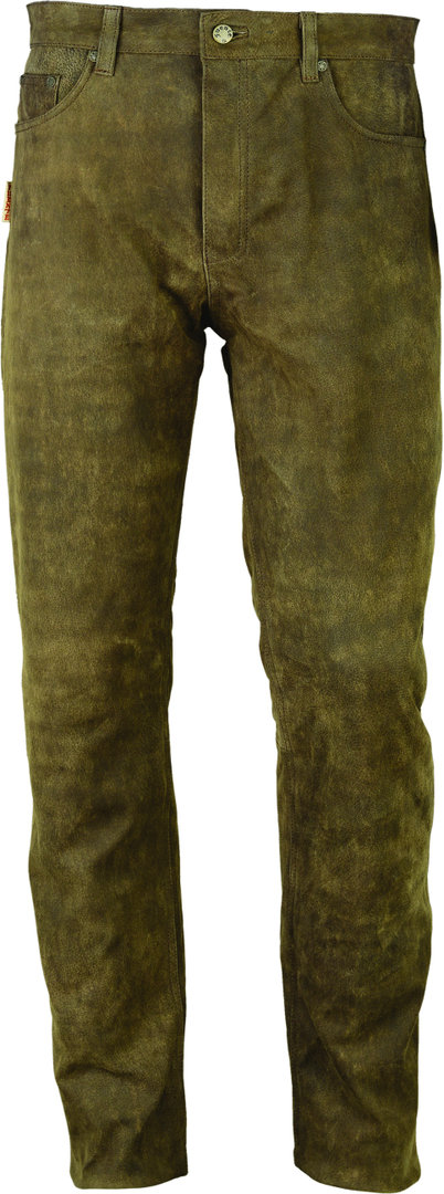 Long Pants Costume Nubuck Leather Leisure Hunting Trousers 2-Tone Hubertus Hunting 