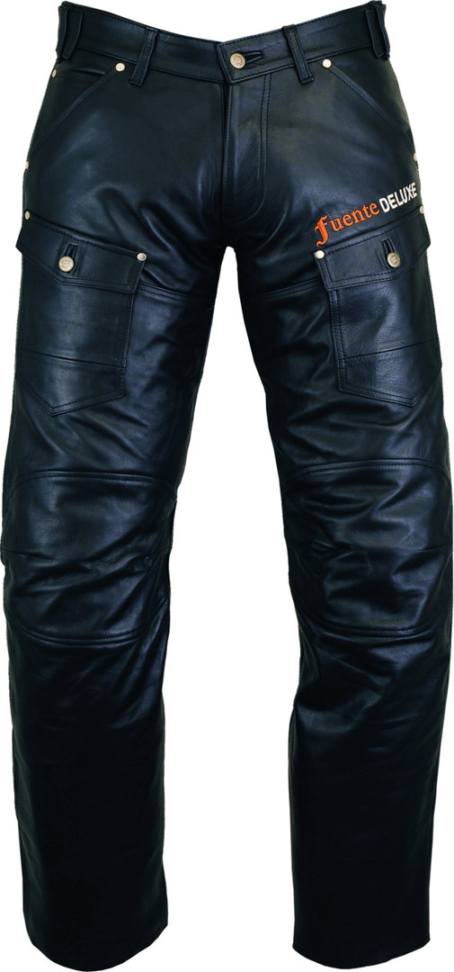 SOFT AND PLAIN CARGO LEATHER TROUSERS/CUIR PANTALON GAY PANTS/CombatTROUSERS 