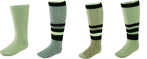 Socken aus Baumwolle